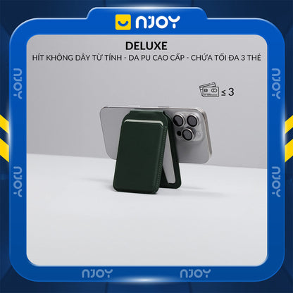 Ví Đựng Thẻ Magsafe Không Dây Cho Điện Thoại iPhone Samsung Huawei Xiaomi