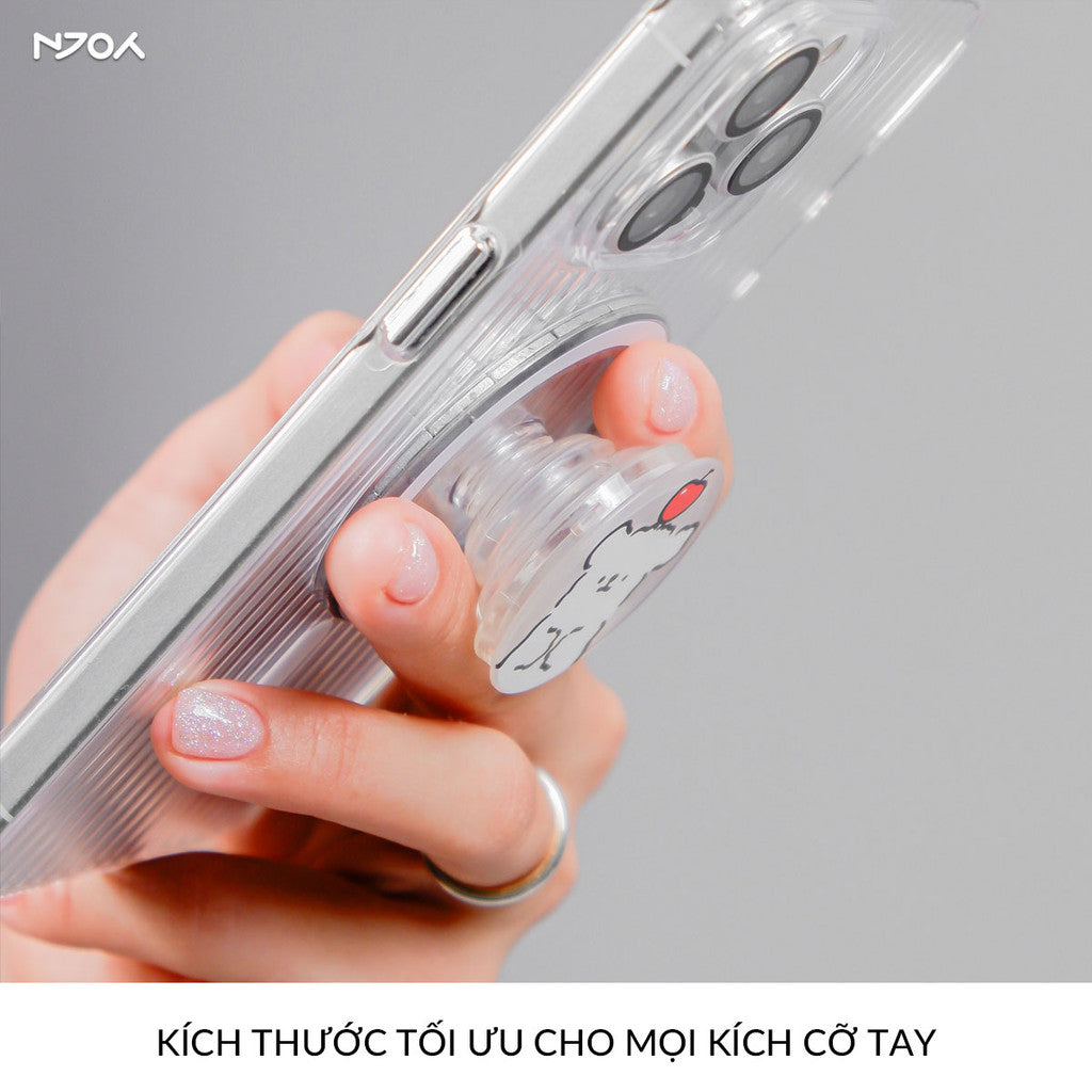 Giá Đỡ Điện Thoại Popsocket In Hình Gấu Dễ Thương Hít Từ Tính Cho Điện Thoại iPhone Samsung Njoyshop