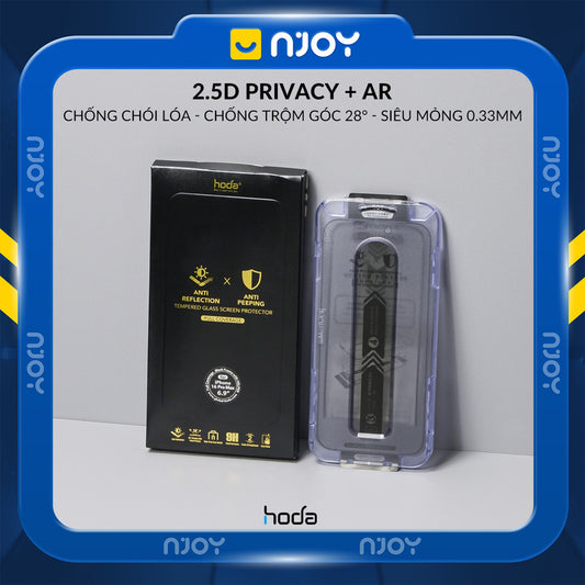 Kính Cường Lực Hoda Chống Trộm Chống Chói Cao Cấp Cho Điện Thoại iPhone 17 Pro Max 16 15