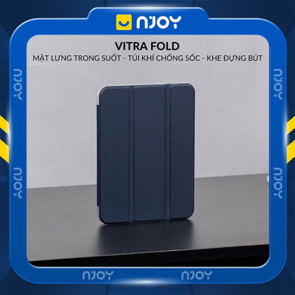 Ốp iPad Trong Suốt Chống Sốc Có Khay Đựng Bút Cho iPad Pro M4 M2 M1 Gen 11 10 Air 7 6 5 4 Mini 7 6