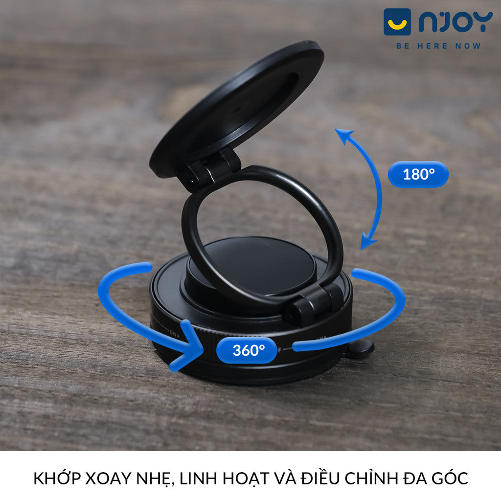 Giá Đỡ Điện Thoại Hít Nam Châm Chân Không Nhỏ Gọn Tiện Lợi Cho Điện Thoại iPhone Ô Tô