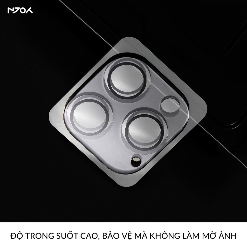 Cường Lực Camera Anank AR Trong Suốt Độ Cứng 9H Cho iPhone 17 Pro Max 16 15 14 13 12