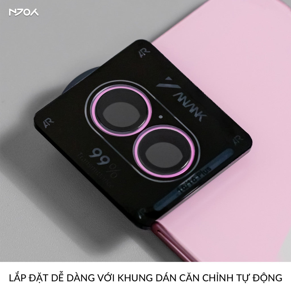 Cường Lực Camera Anank AR Chống Trầy Xước Cho iPhone 16 Plus 15 Plus 16 17 Pro Max 15 14 13