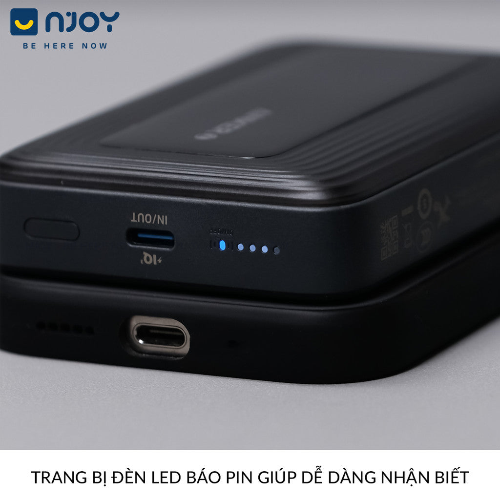 Sạc Dự Phòng Anker 10000mAh Magsafe 30W CCC Cho Điện Thoại iPhone 16 Pro Max 15 14 13