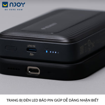 Sạc Dự Phòng Anker 10000mAh Magsafe 30W CCC Cho Điện Thoại iPhone 16 Pro Max 15 14 13