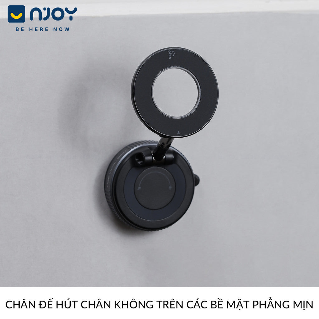 Giá Đỡ Điện Thoại Hít Chân Không Nhỏ Gọn Có Thể Gấp Gọn Cho Xe Hơi Ô Tô Bàn Làm Việc
