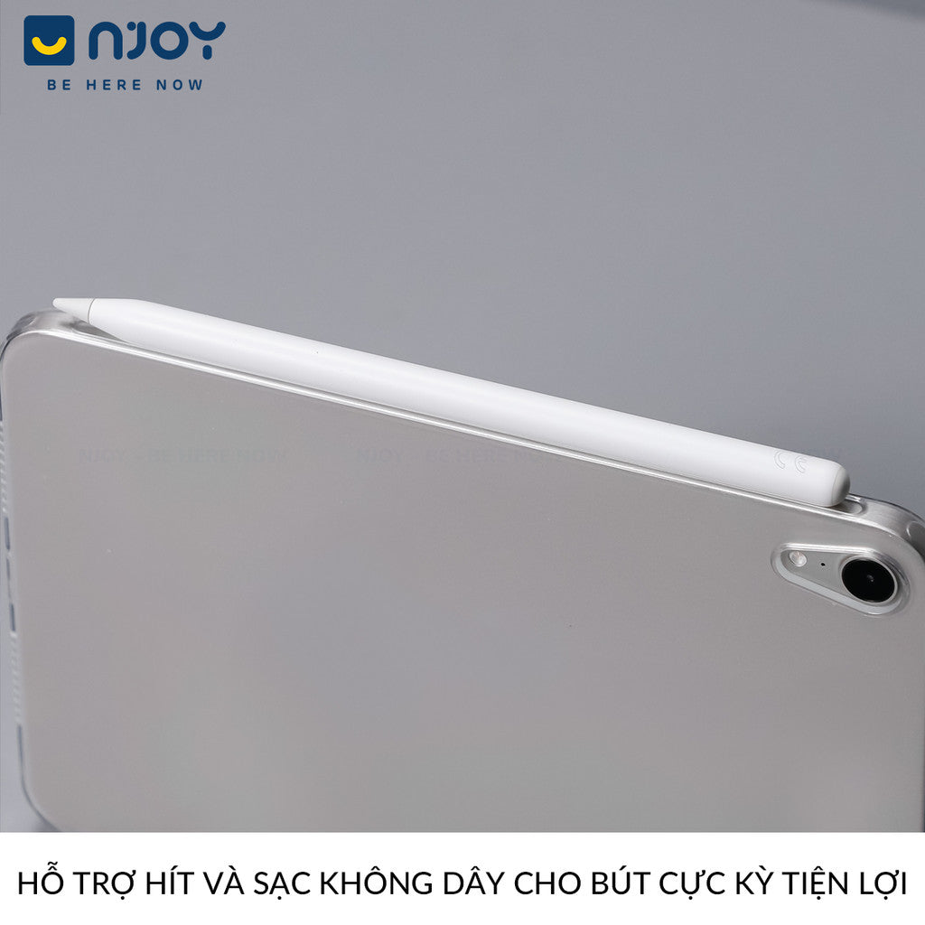 Ốp Trong Suốt iPad Chống Sốc Bảo Vệ Camera Cho iPad Pro M4 M2 M1 Air 4 5 6 7 Gen 10 11 Mini 6 7