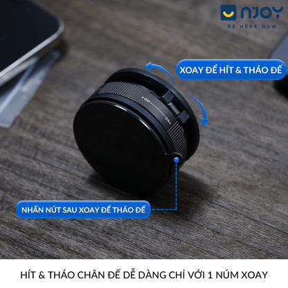Giá Đỡ Điện Thoại Hít Nam Châm Chân Không Nhỏ Gọn Tiện Lợi Cho Điện Thoại iPhone Ô Tô