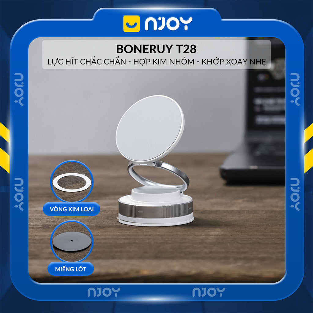 Giá Đỡ Điện Thoại Hít Nam Châm Chân Không Nhỏ Gọn Tiện Lợi Cho Điện Thoại iPhone Ô Tô