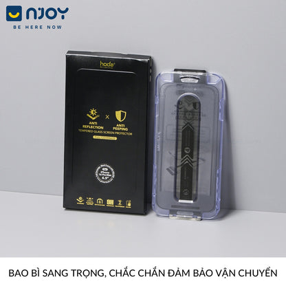Kính Cường Lực Hoda Chống Trộm Chống Chói Cao Cấp Cho Điện Thoại iPhone 17 Pro Max 16 15