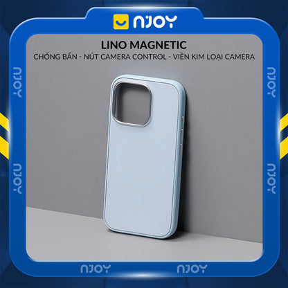 Ốp Nhám Chống Bẩn Magsafe Viền Dẻo Cao Cấp Cho Điện Thoại iPhone 16 Pro Max 15