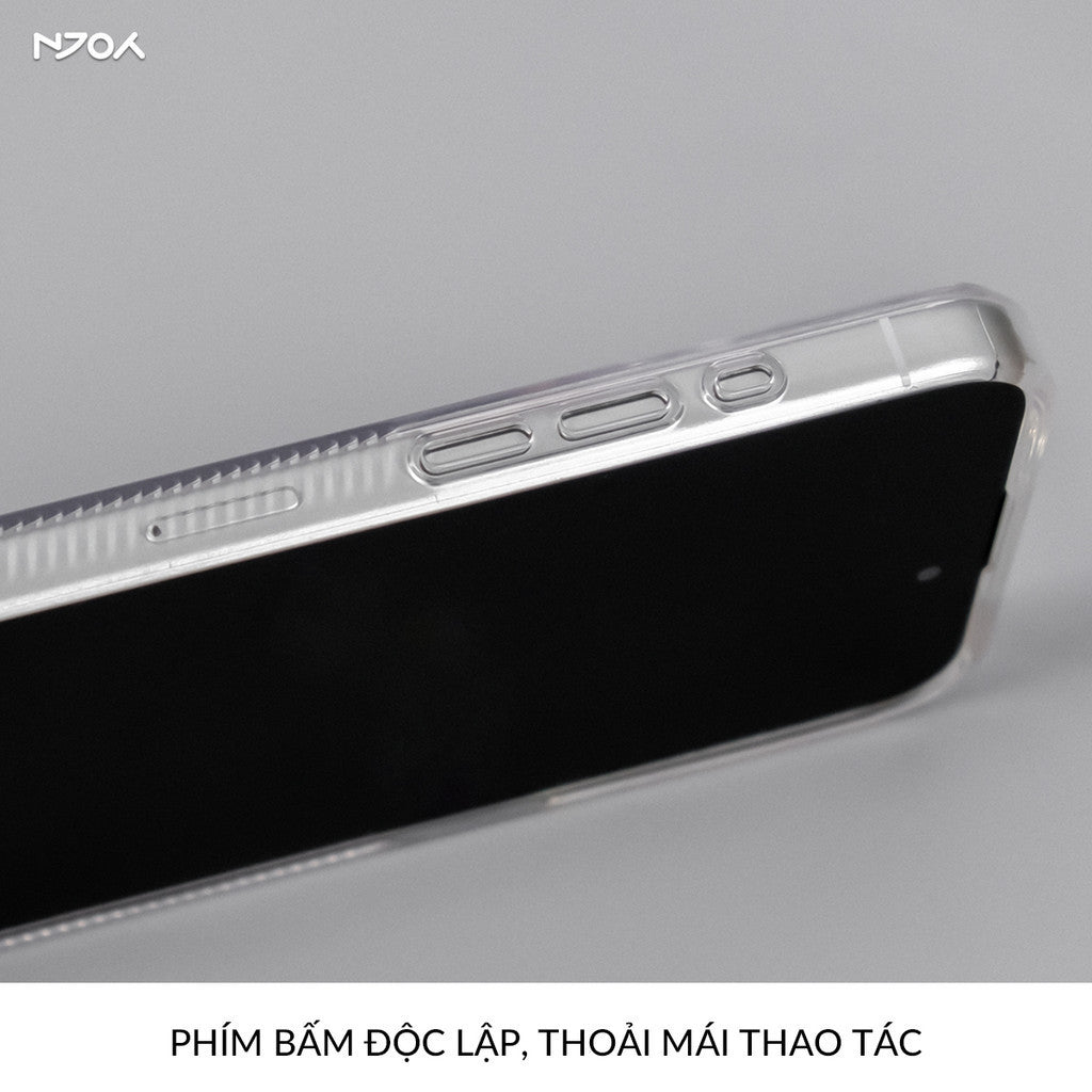 Ốp Trong Suốt ZAGG Chống Sốc Bảo Vệ Camera Cho iPhone 16 Pro Max 15 14