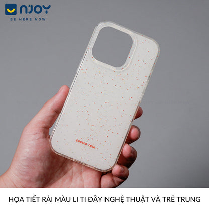 Ốp Lưng Art Chill Chấm Bi Nghệ Thuật Chống Sốc Cho Điện Thoại iPhone 16 Pro Max 15 14 13 12