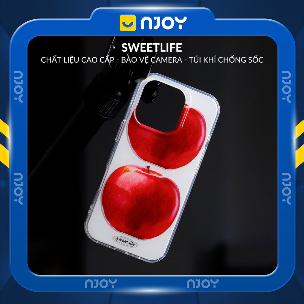 Ốp Lưng In Hình Táo Art Sweet Life Có Túi Khí Chống Sốc Cho Điện Thoại iPhone 18 Pro Max 17 16 15 14 13