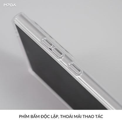 Ốp Lưng Trong Suốt Likgus Bảo Vệ Camera Viền Dẻo Lưng Cứng Cho Samsung S25 Ultra S24 Ultra
