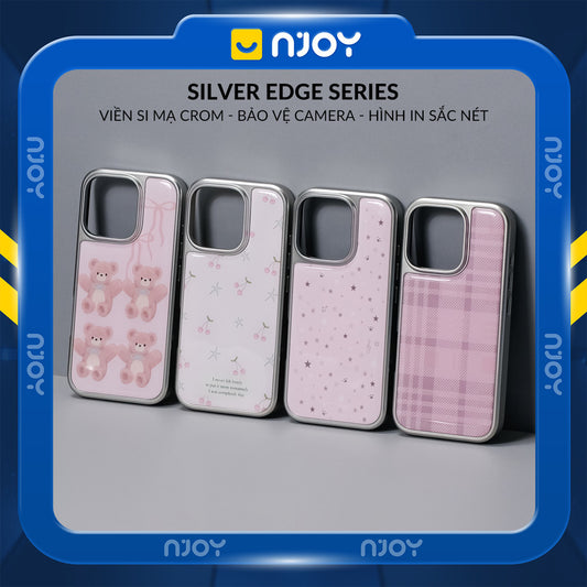 Ốp In Hình Viền Si Mạ Crom Tráng Gương Bảo Vệ Camera Cho Điện Thoại iPhone 16 Pro Max 15 14 13