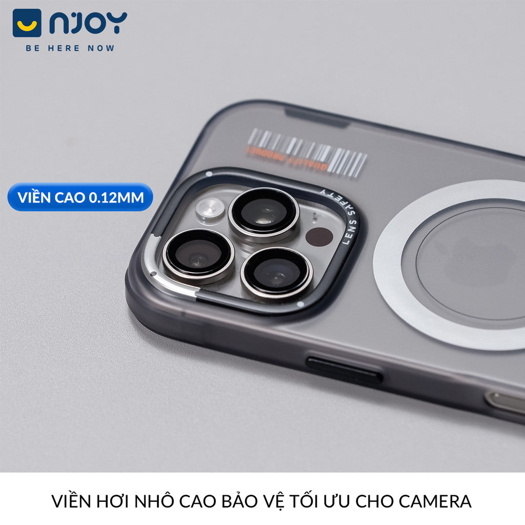 Ốp Nhám Magsafe Họa Tiết Cyber Cho Điện Thoại iPhone 16 Pro Max 15 14 13 12