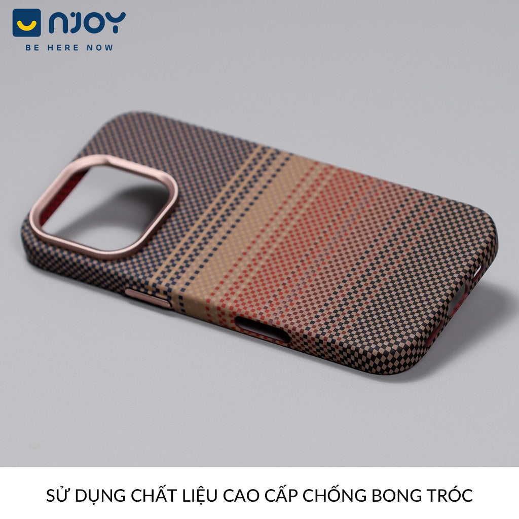 Ốp Carbon Magsafe Siêu Mỏng Họa Tiết 3D Nổi Cho Điện Thoại iPhone 16 Pro Max 15 14 13