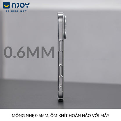 Ốp Siêu Mỏng Nhám Chống Vân Tay Chất Liệu PC Chống Ố Vàng Cho Điện Thoại iPhone 17 Pro Max 16 15 14 13