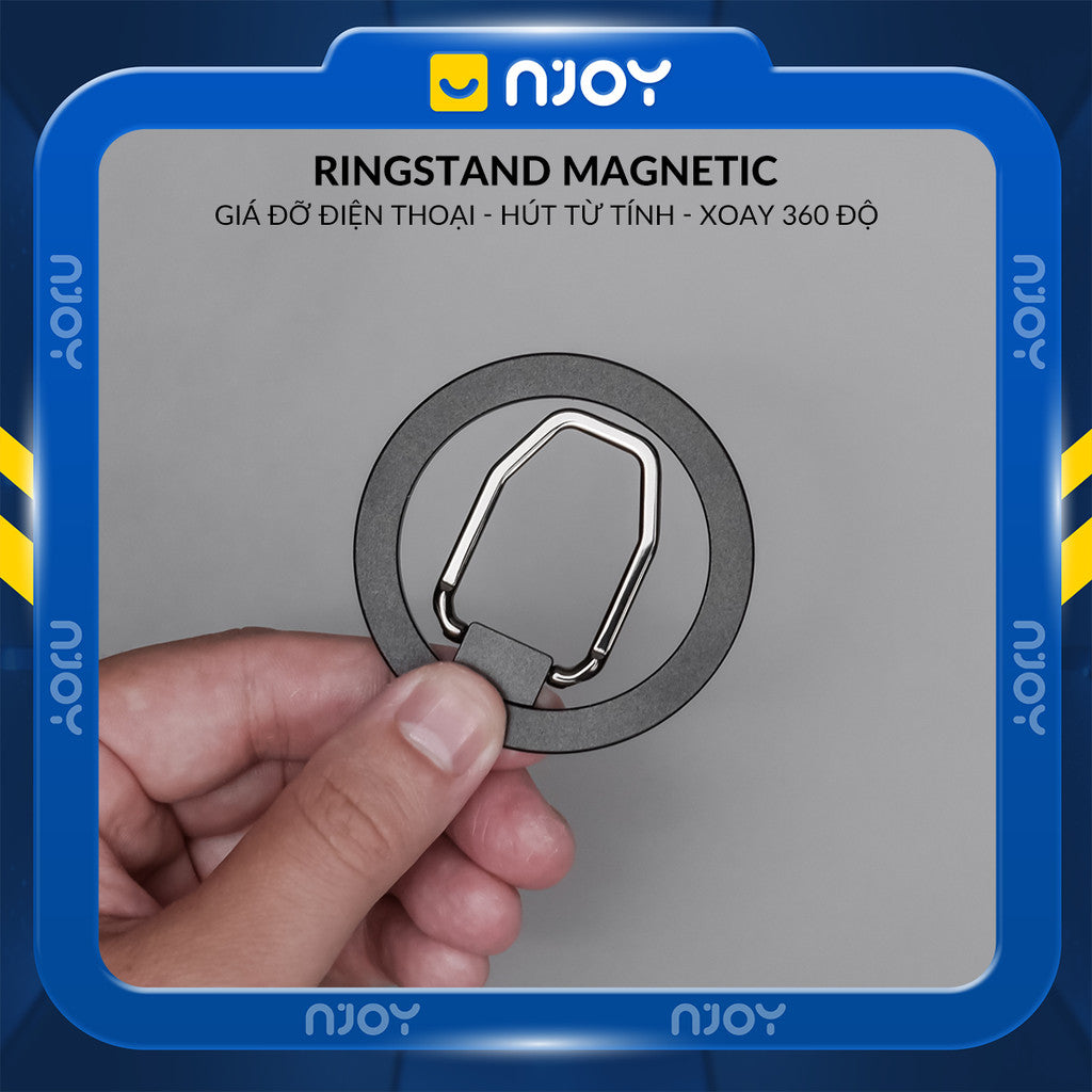 Giá Đỡ Điện Thoại Popsocket Hít Từ Tính Kim Loại Cao Cấp Siêu Mỏng Cho Điện Thoại iPhone Samsung