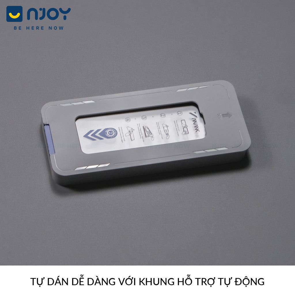 Kính Cường Lực Tự Dán Trong Suốt Anank 2.5D Siêu Mỏng Cho Điện Thoại iPhone 16 Pro Max 15 14 13