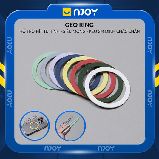 Vòng Nam Châm TPE Hỗ Trợ Sạc Không Dây Từ Tính·Keo 3M Cho Điện Thoại iPhone 16 Pro Max 15 14 13 12 11 X Xsmax