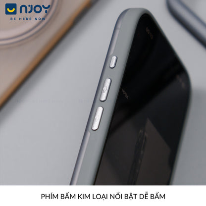 Ốp Lưng Kiêm Giá Đỡ Xoay 360 Độ Hỗ Trợ Sạc Không Dây Từ Tính Cho Điện Thoại iPhone 16 Pro Max 15 14