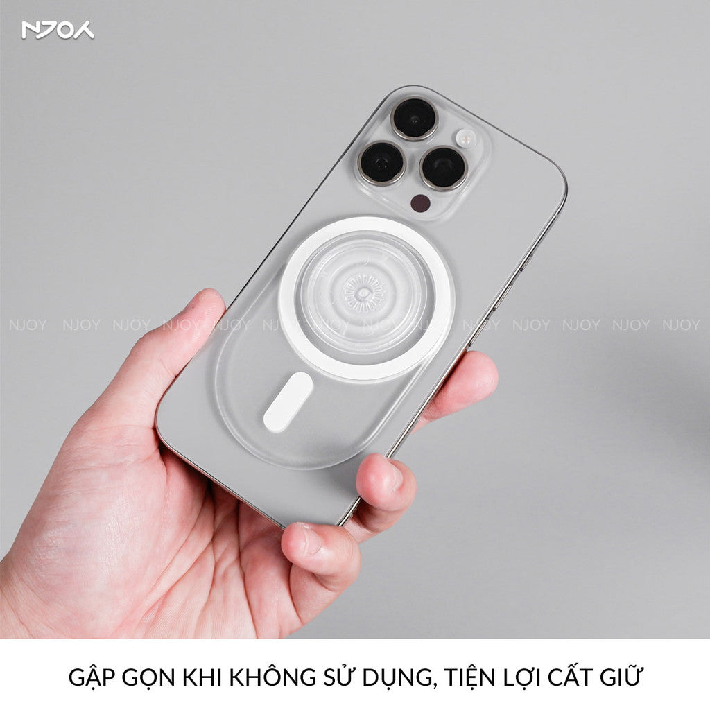 Giá Đỡ Điện Thoại Popsocket Magsafe Nhỏ Gọn Có Thể Tháo Rời Cho Điện Thoại iPhone Samsung