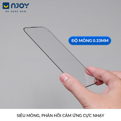 Kính Cường Lực Tự Dán Trong Suốt Wekome 6D Corning Magic Box Cho Điện Thoại iPhone 16 Pro Max 15 14
