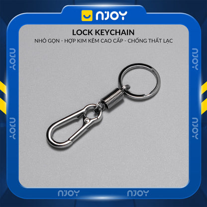 Móc Khóa Hợp Kim Kẽm Nhỏ Gọn Tối Giản Sang Trọng Cho Chìa Khóa USB Tai Nghe Airpods