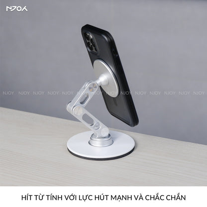 Giá Đỡ Điện Thoại Magsafe Boneruy Xoay 360 Độ Hợp Kim Nhôm Chắc Chắn L08 Mini C