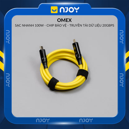 Cáp Sạc Nhanh 100W Type C To Type C Cho Điện Thoại iPhone Samsung Macbook Laptop iPad