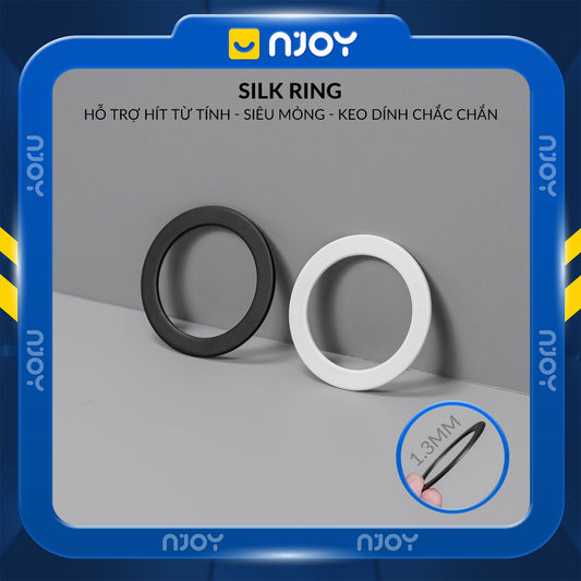 Vòng Nam Châm 3D Hỗ Trợ Sạc Không Dây Từ Tính Cho Điện Thoại iPhone 16 Pro Max 15 14 13 12 11 X Xs