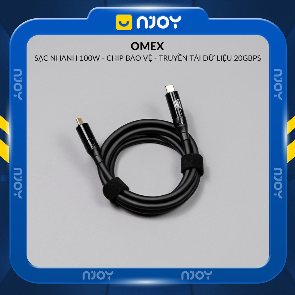 Cáp Sạc Nhanh 100W Type C To Type C Cho Điện Thoại iPhone Samsung Macbook Laptop iPad