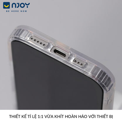 Ốp Lưng Magsafe Tráng Gương Phản Quang Cho iPhone 17 Pro Max 16 15 14 13