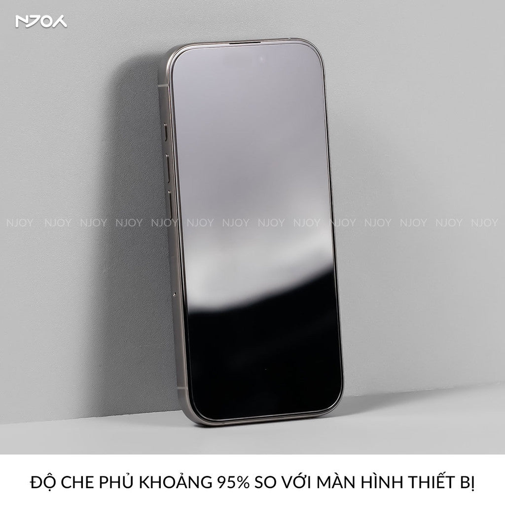 Kính Cường Lực Nillkin Trong Suốt Khung Tự Dán Không Viền Đen Cho iPhone 17 Pro Max 16 15