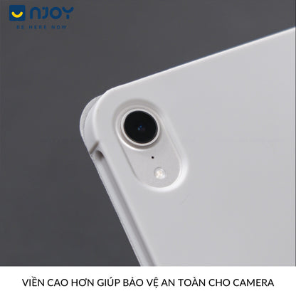 Ốp Lưng Bao Da Trơn Nhiều Màu Chống Sốc Cho iPad Air 4 5 6 7 Pro 11 Pro 12.9 Gen 10 11 Mini 6 7