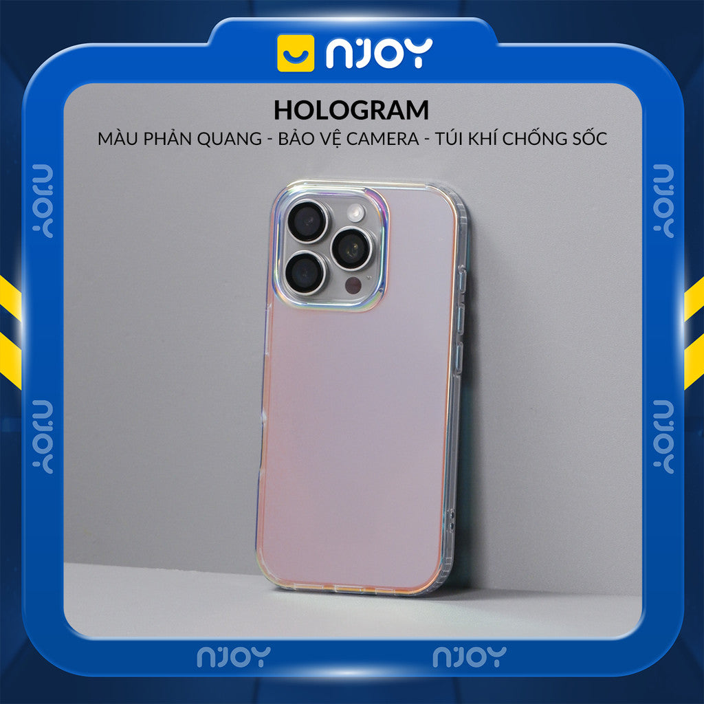 Ốp Lưng Magsafe Tráng Gương Phản Quang Cho iPhone 17 Pro Max 16 15 14 13