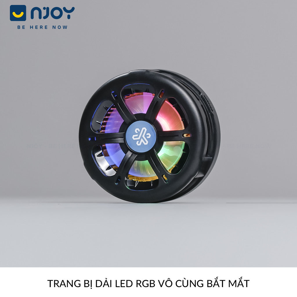 Quạt Tản Nhiệt Điện Thoại Không Dây Sò Lạnh Làm Mát Hỗ Trợ Chơi Game Liên Quân PUBG COD Tăng FPS