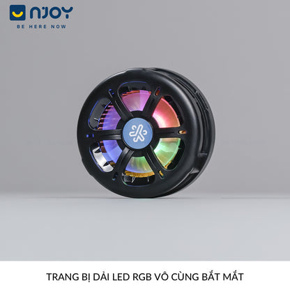 Quạt Tản Nhiệt Điện Thoại Không Dây Sò Lạnh Làm Mát Hỗ Trợ Chơi Game Liên Quân PUBG COD Tăng FPS