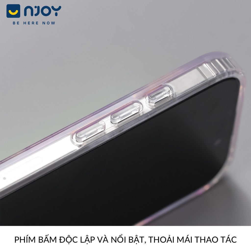 Ốp Lưng Magsafe Tráng Gương Phản Quang Cho iPhone 17 Pro Max 16 15 14 13