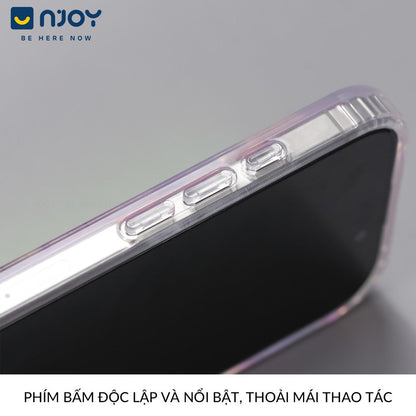 Ốp Lưng Magsafe Tráng Gương Phản Quang Cho iPhone 17 Pro Max 16 15 14 13