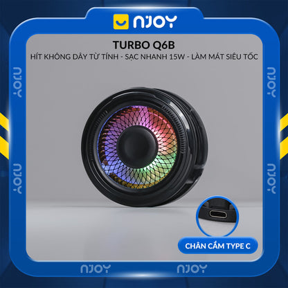 Quạt Tản Nhiệt Điện Thoại Không Dây Sò Lạnh Làm Mát Hỗ Trợ Chơi Game Liên Quân PUBG COD Tăng FPS