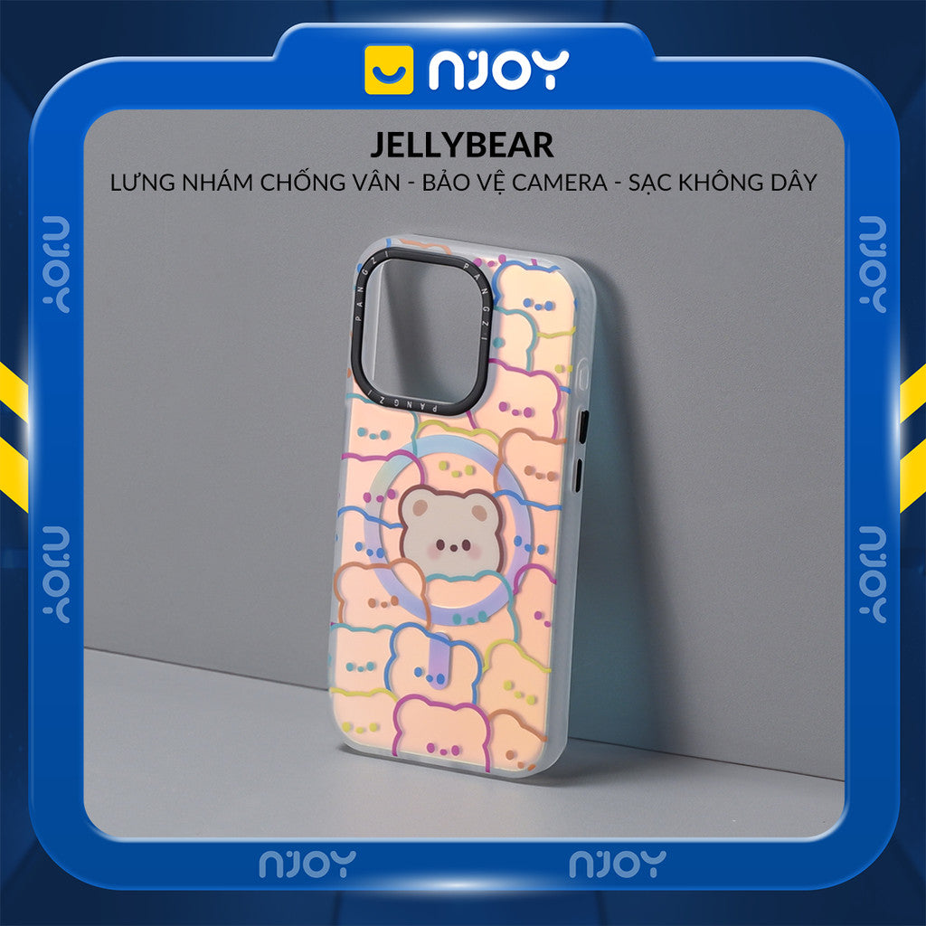 Ốp Lưng Magsafe Hình In Chống Vân Tay Bảo Vệ Camera Cho iPhone 17 Pro Max 16 15 14 13 12