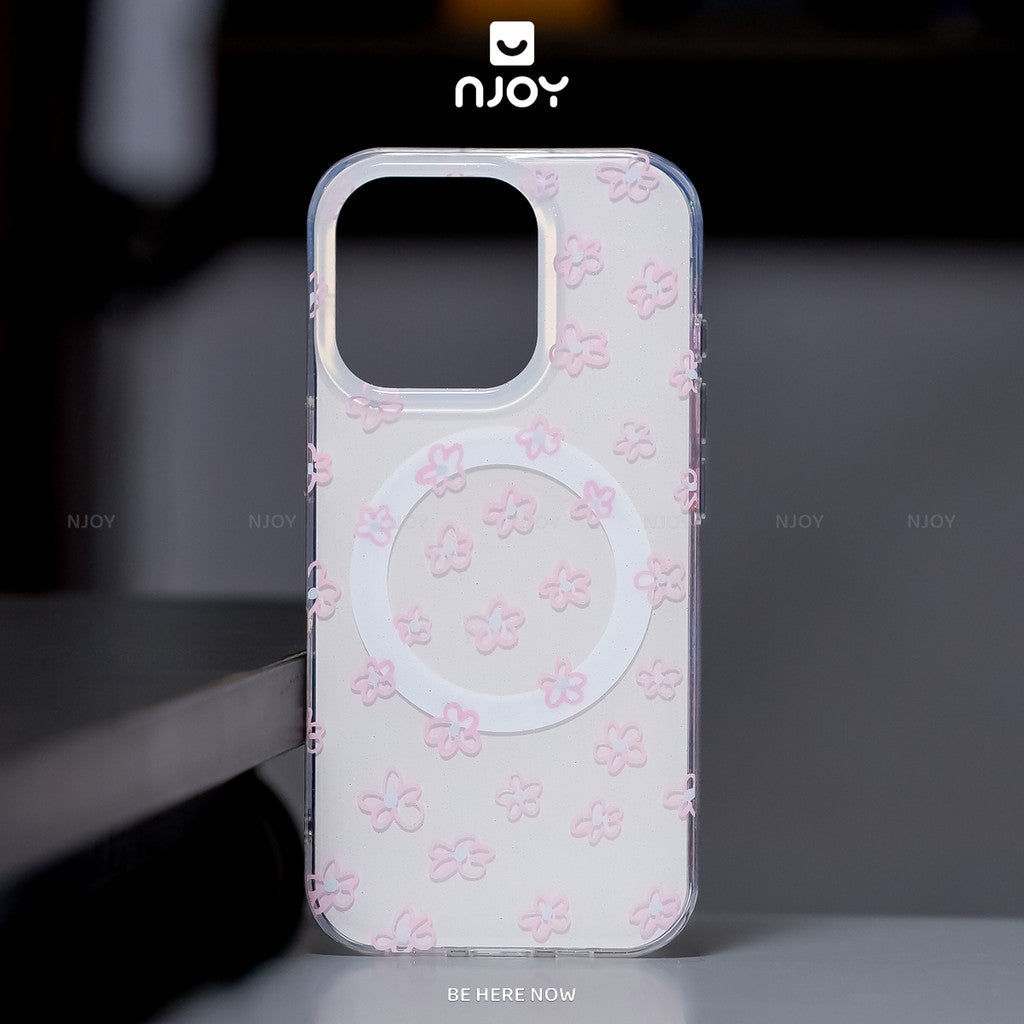 Ốp Lưng In Hình Bowknot Chiếc Nơ Kèm Giá Đỡ Popsocket Cho Điện Thoại iPhone 17 Pro Max 16 15 14 13