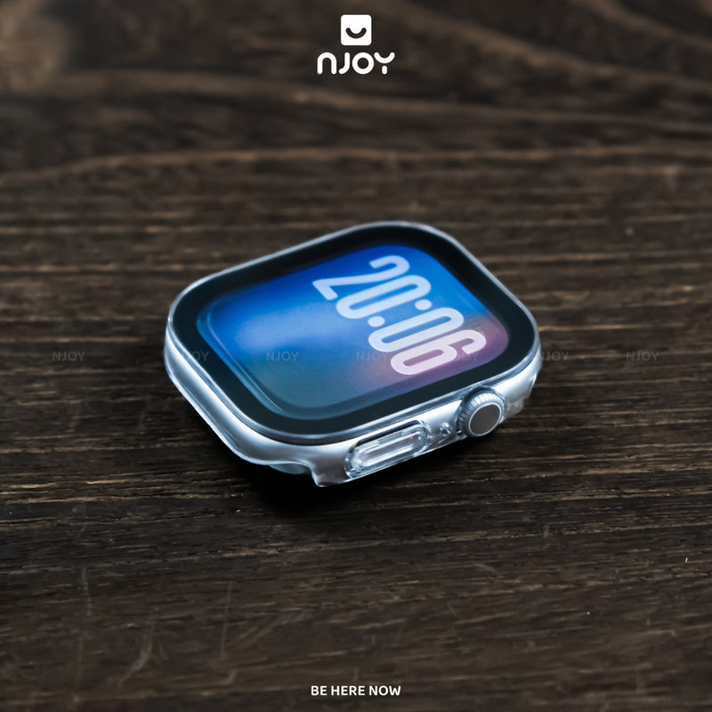 Ốp Kính Cường Lực Trong Suốt Bảo Vệ Màn Cho Đồng Hồ Apple Watch Ultra Series S11 10 9 8 7 6 SE 44/45/46/49 38/40/41/42mm