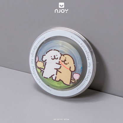 Giá Đỡ Điện Thoại Popsocket In Hình Gấu Dễ Thương Hít Từ Tính Cho Điện Thoại iPhone Samsung Njoyshop