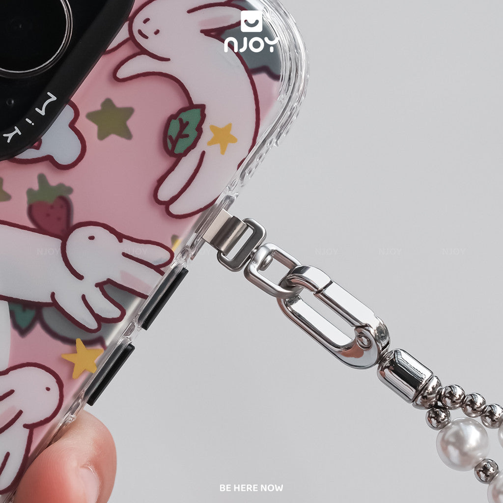 Tag Hợp Kim Mỏng Siêu Nhỏ Gọn Xoay 360 Độ Hỗ Trợ Gắn Cho Dây Đeo Điện Thoại Không Cần Dán