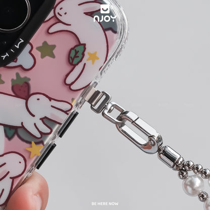 Tag Hợp Kim Mỏng Siêu Nhỏ Gọn Xoay 360 Độ Hỗ Trợ Gắn Cho Dây Đeo Điện Thoại Không Cần Dán