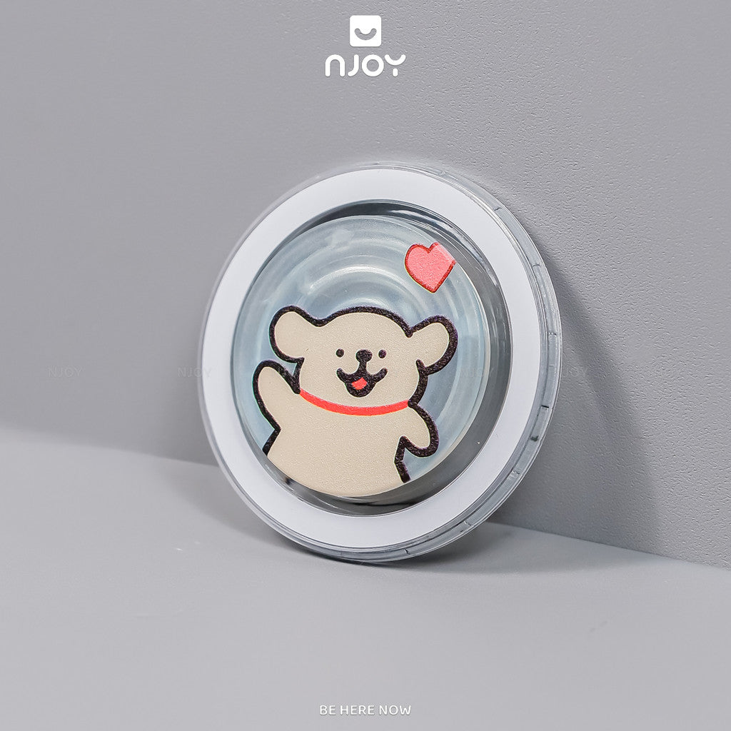 Giá Đỡ Điện Thoại Popsocket In Hình Gấu Dễ Thương Hít Từ Tính Cho Điện Thoại iPhone Samsung Njoyshop